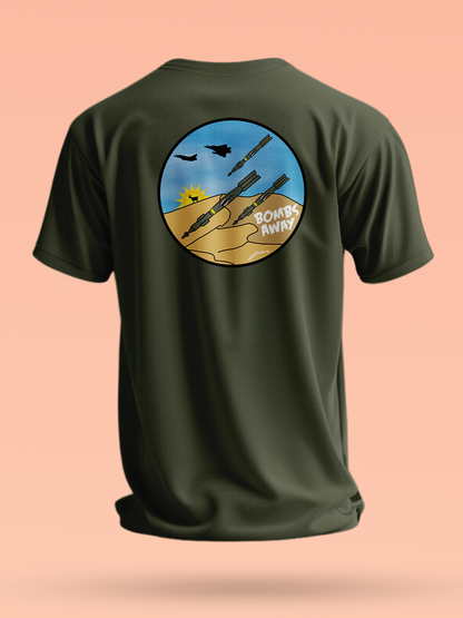 TSHIRT BOMBS AWAY - ASSOCIATION RELIQUES DE GUERRE