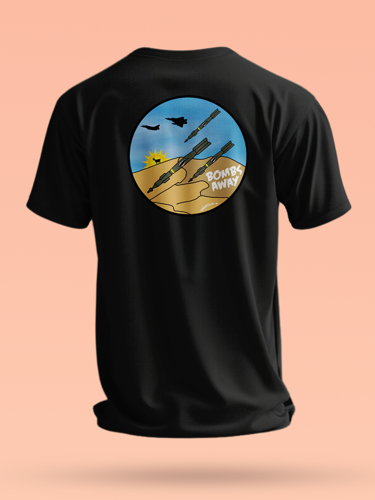 TSHIRT BOMBS AWAY - ASSOCIATION RELIQUES DE GUERRE