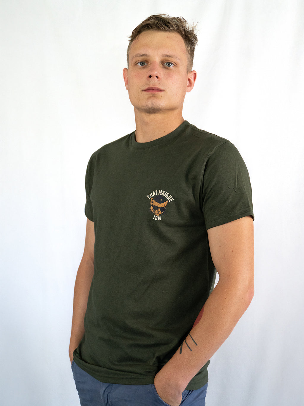 CHAT MAIGRE TROUPE DE MARINES