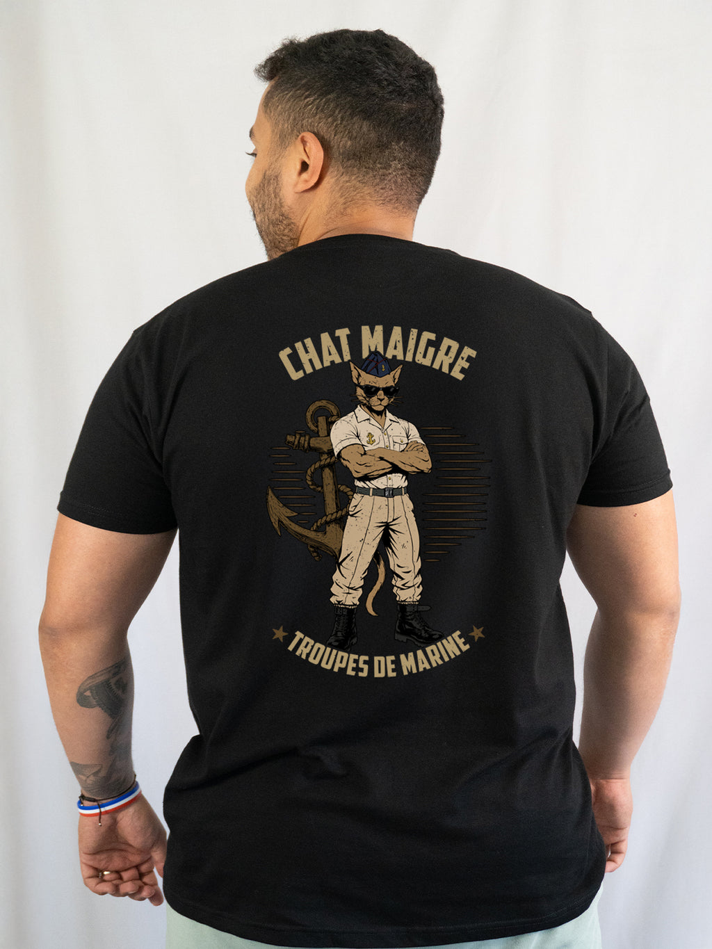 CHAT MAIGRE TROUPE DE MARINES