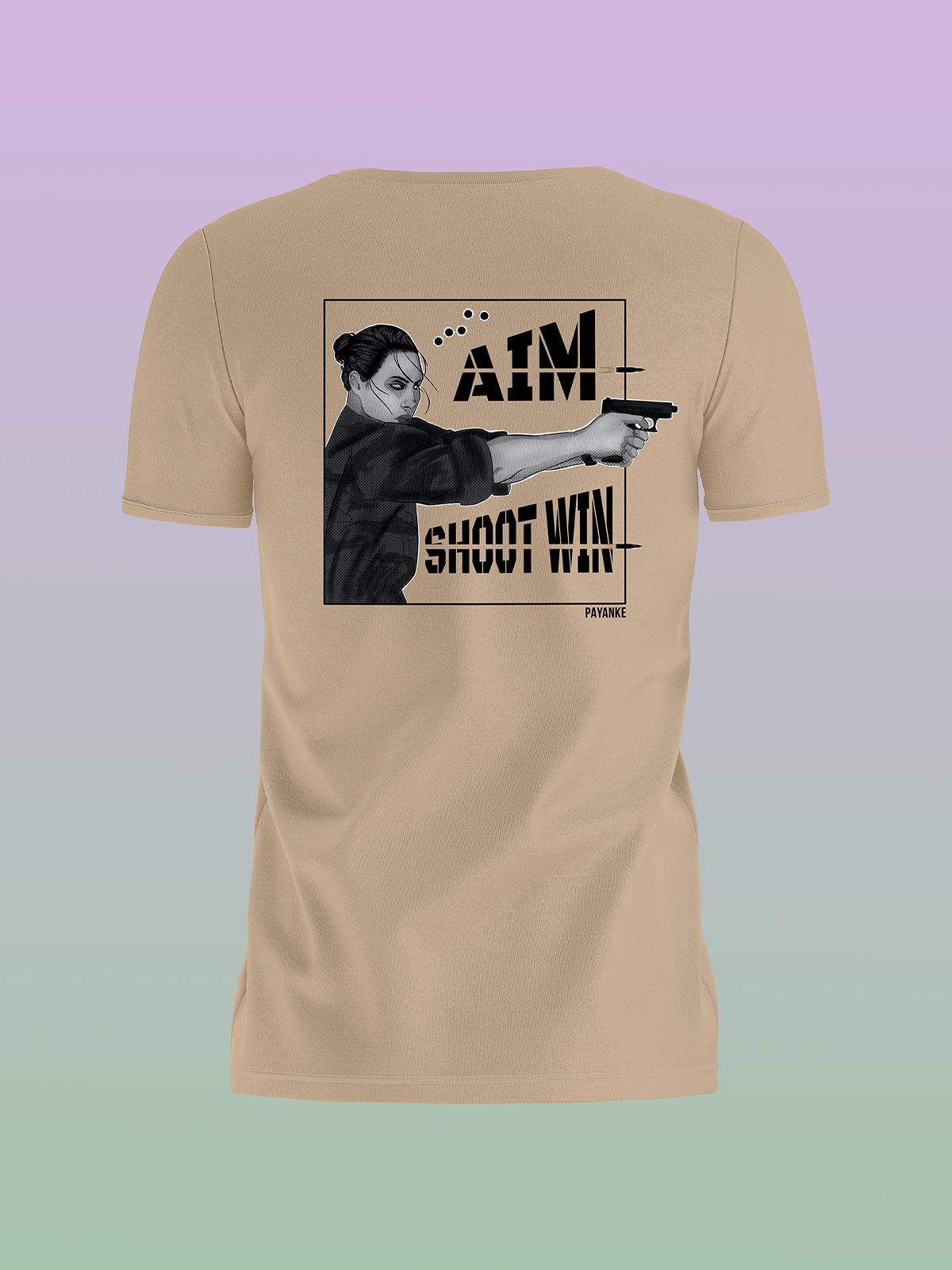 PAYANKE - TSHIRT AIM SHOOT WIN