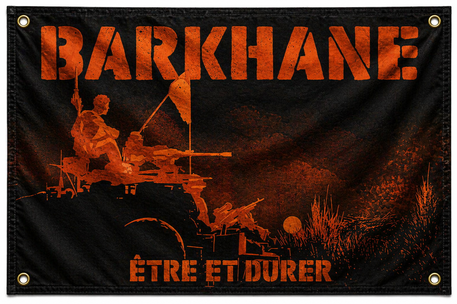 PRÉCOMMANDE - DRAPEAU BARKHANE