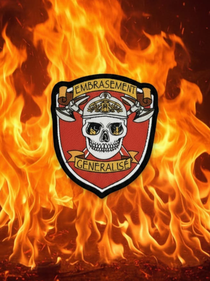 ÉCUSSON EMBRASEMENT GÉNÉRALISÉ