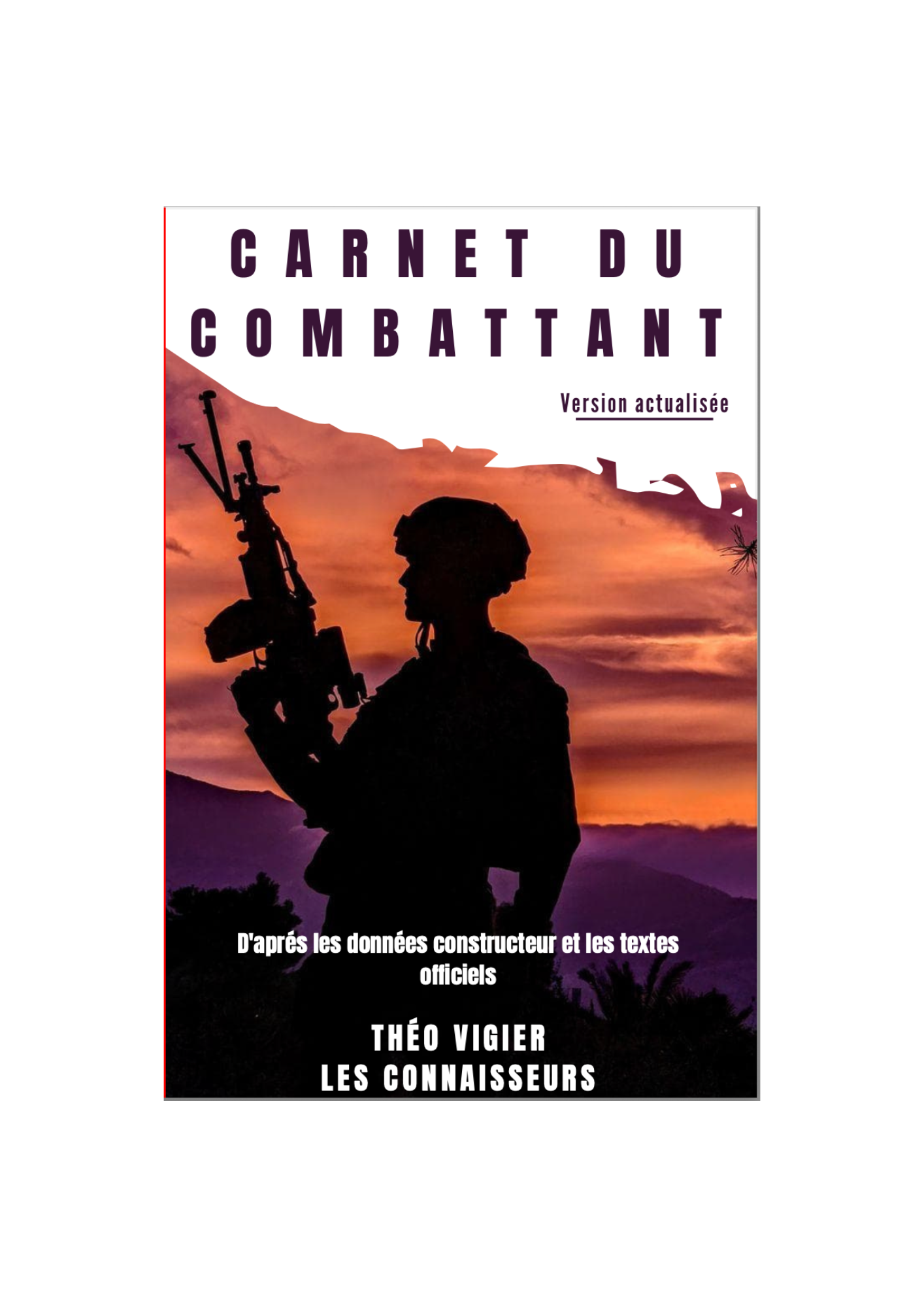 Carnet du Combattant LESCONNAISSEURS® - actualisé 2025/2026