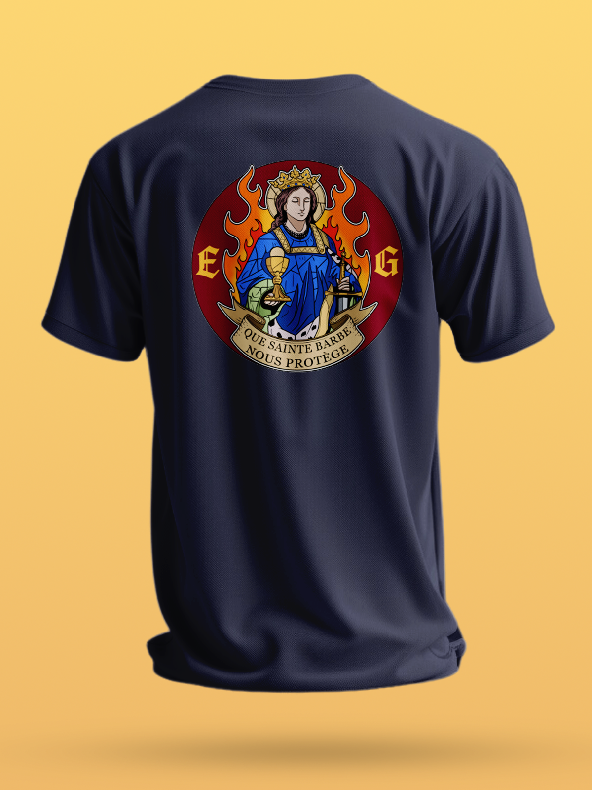 TSHIRT SAINTE BARBE - EMBRASEMENT GÉNÉRALISÉ