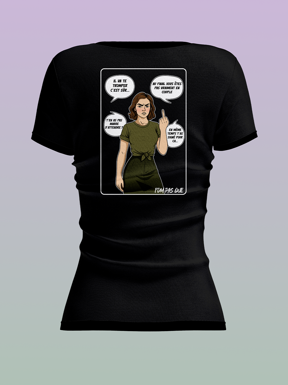 FDM pas que - TSHIRT F*CK