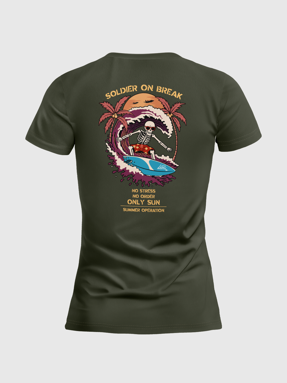 TSHIRT SOLDIER ON BREAK - LEPAX