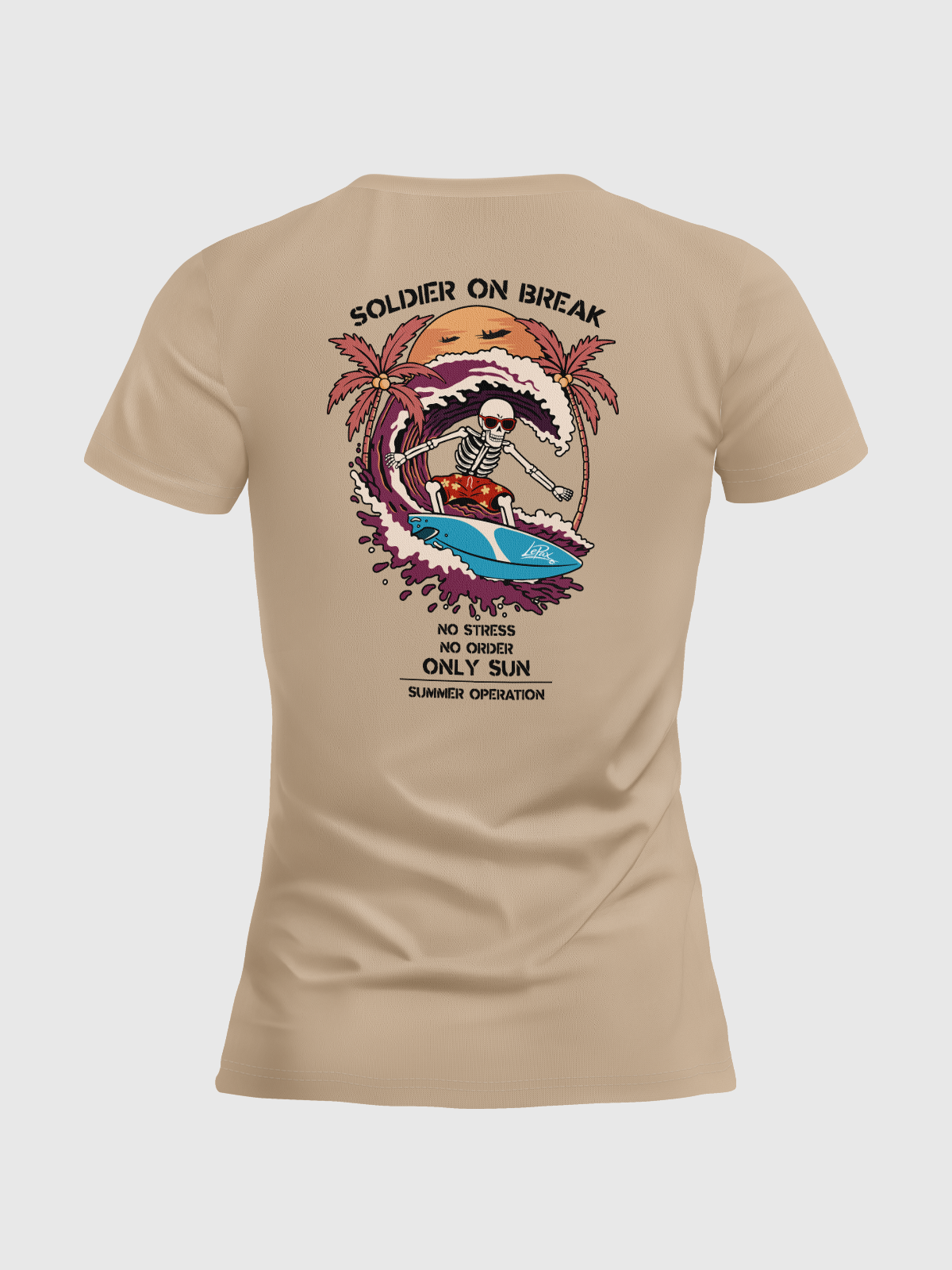 TSHIRT SOLDIER ON BREAK - LEPAX