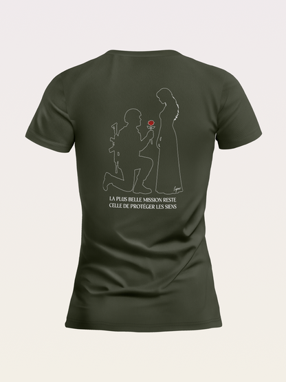 TSHIRT (F) LA PLUS BELLE MISSION - LEPAX