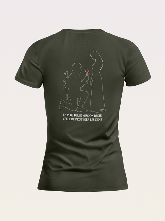 TSHIRT (F) LA PLUS BELLE MISSION - LEPAX