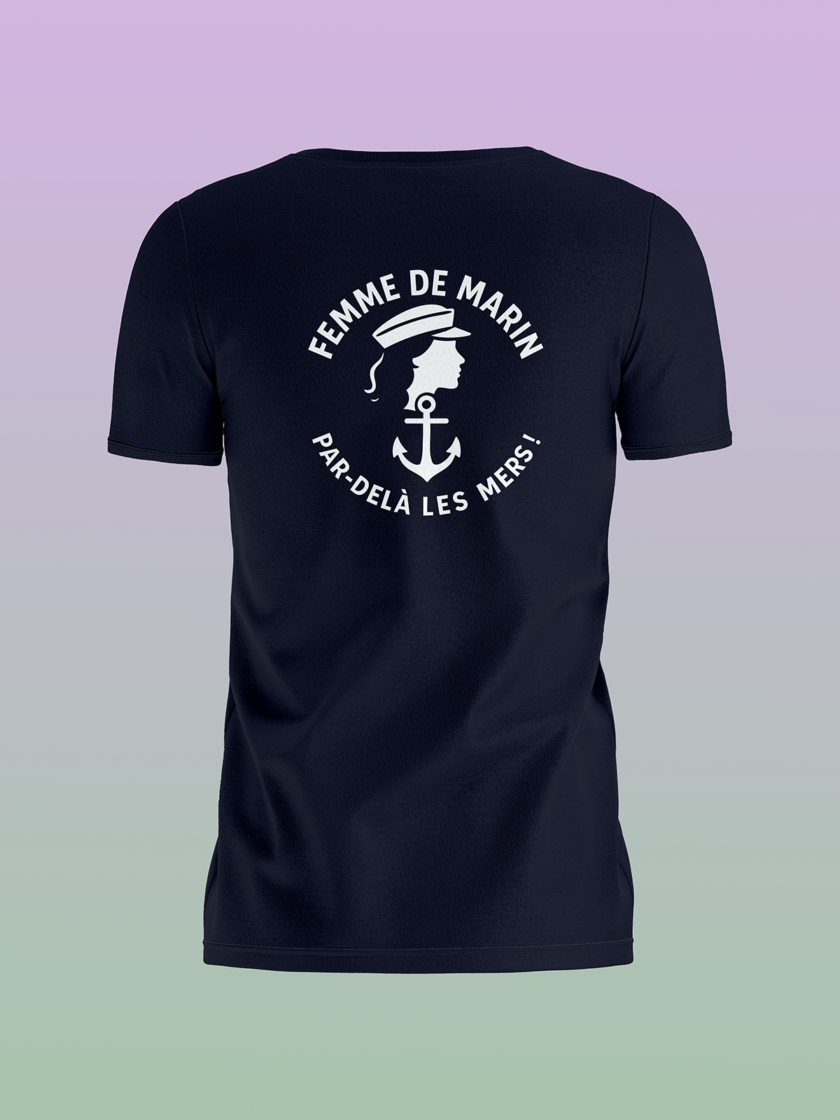 JUSTEVANE - TSHIRT FEMME DE MARIN