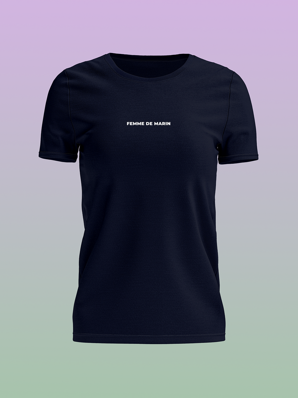 JUSTEVANE - TSHIRT FEMME DE MARIN