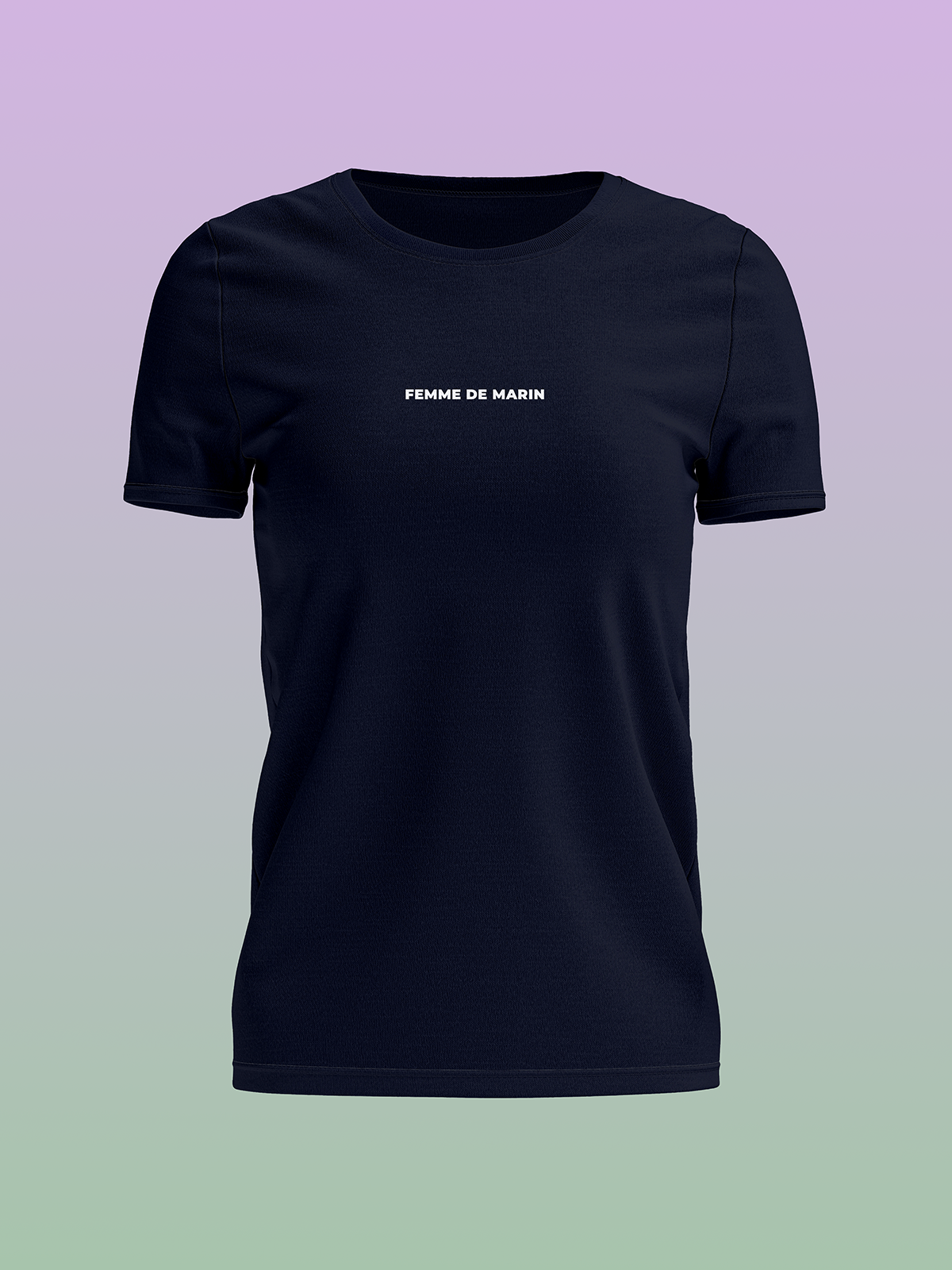 JUSTEVANE - TSHIRT FEMME DE MARIN