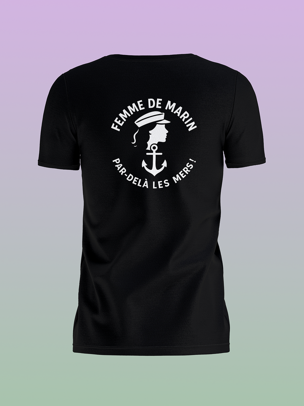 JUSTEVANE - TSHIRT FEMME DE MARIN