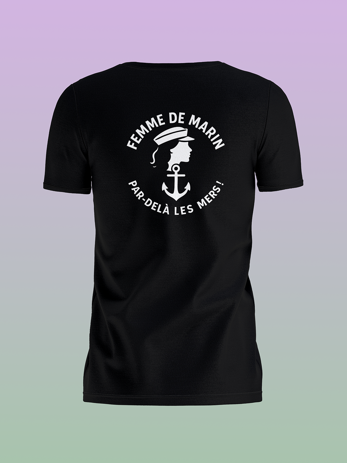 JUSTEVANE - TSHIRT FEMME DE MARIN