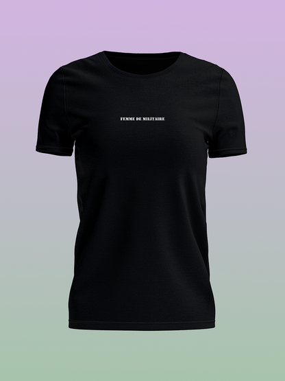 JUSTEVANE - TSHIRT FEMME DE MILITAIRE