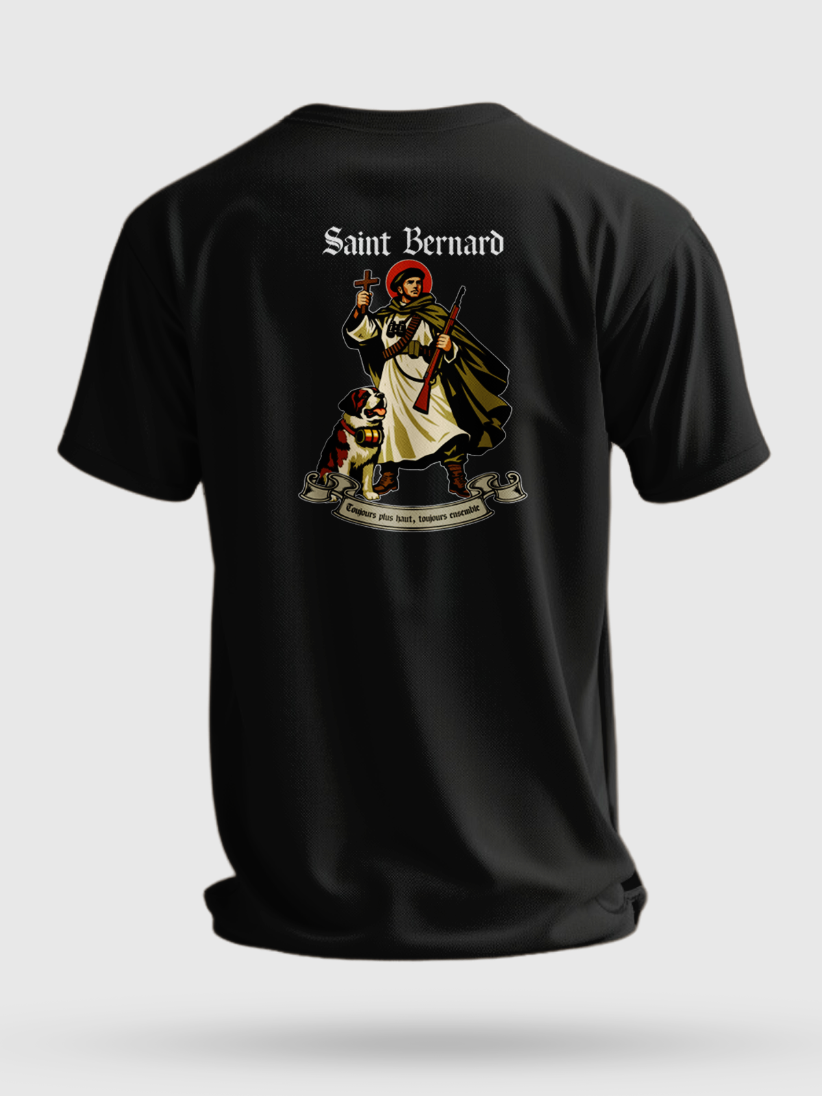 TSHIRT SAINT BERNARD - MASSACRE