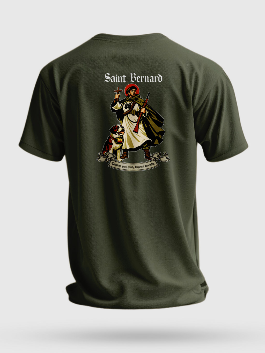 TSHIRT SAINT BERNARD - MASSACRE