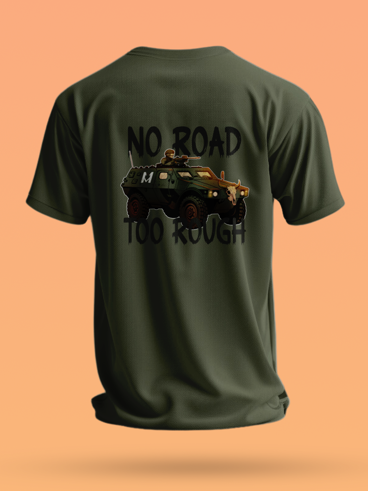 TSHIRT - NO ROAD TOO ROUGH
