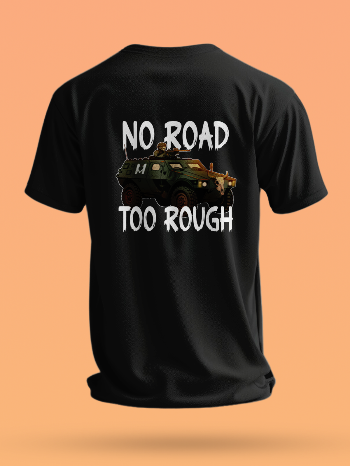 TSHIRT - NO ROAD TOO ROUGH
