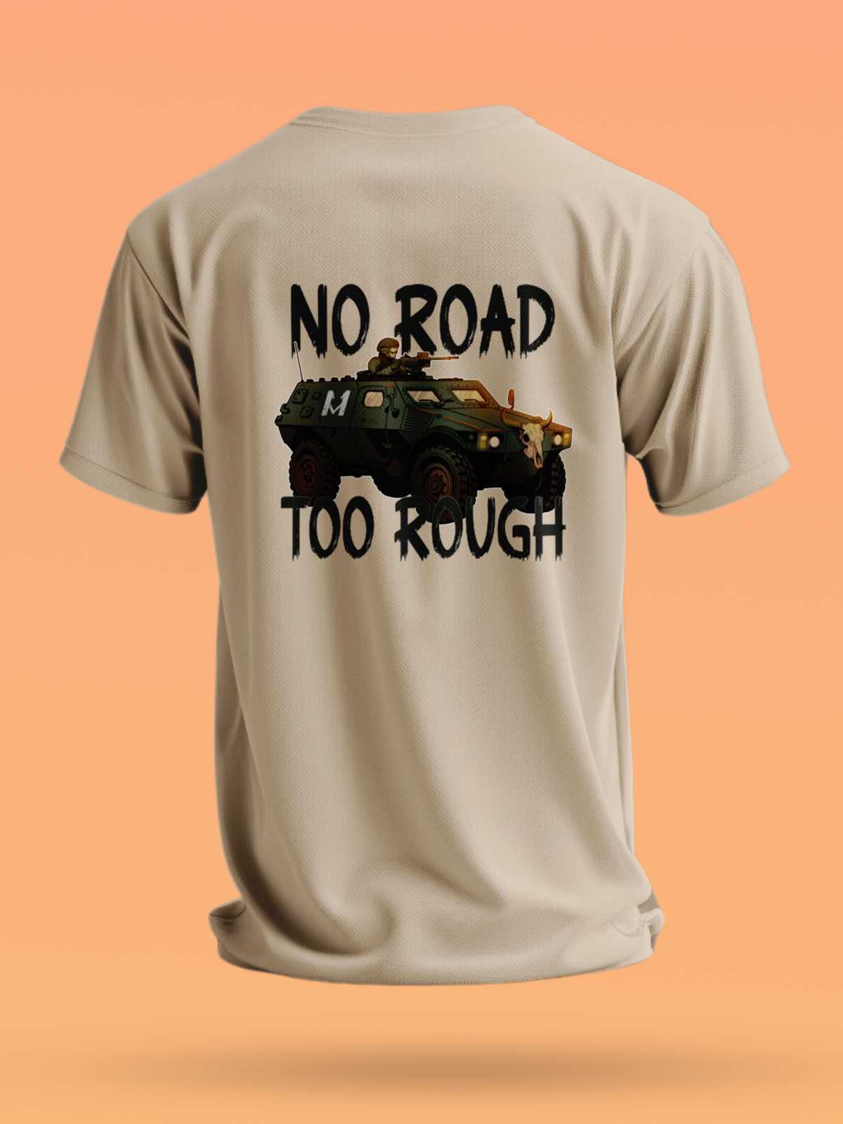 TSHIRT - NO ROAD TOO ROUGH
