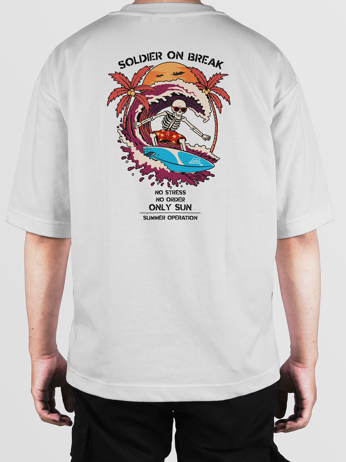 TSHIRT SOLDIER ON BREAK - LEPAX