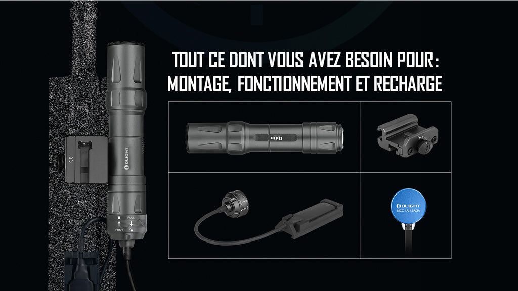 Olight Odin | Lampe tactique puissante