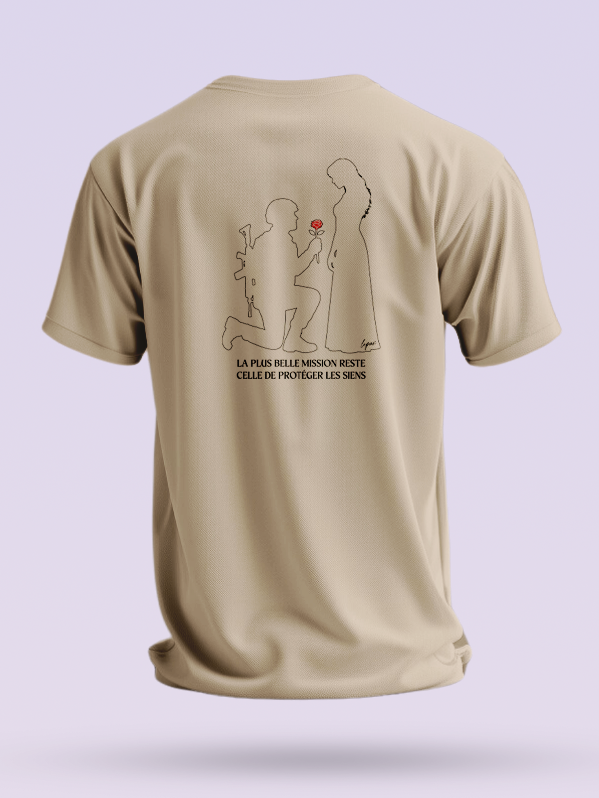 TSHIRT LA PLUS BELLE MISSION - LEPAX