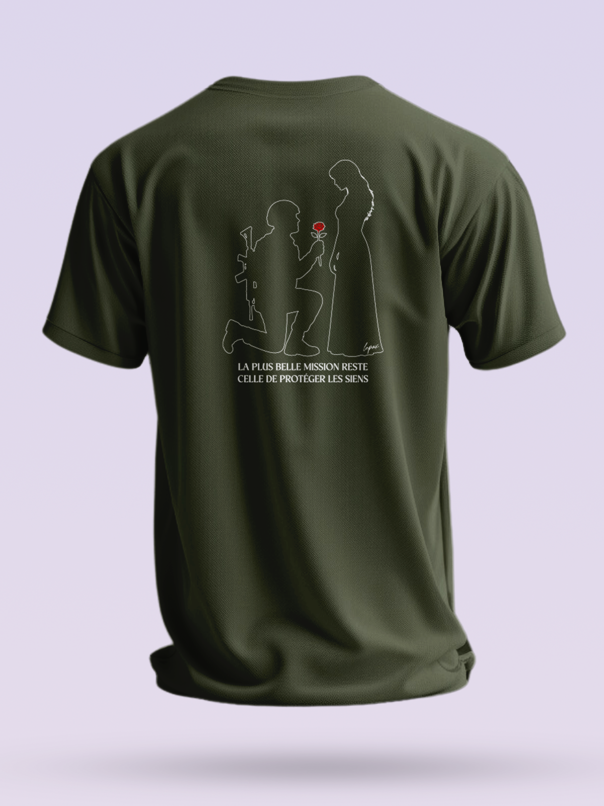 TSHIRT LA PLUS BELLE MISSION - LEPAX