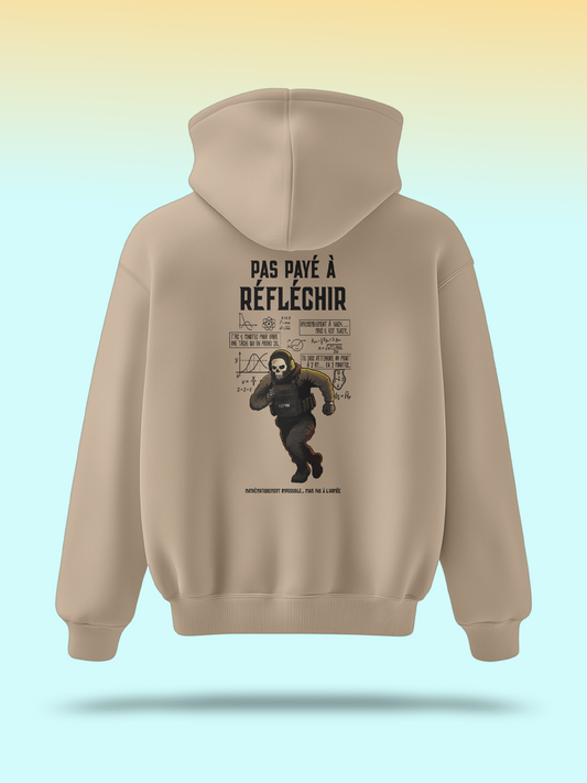 LEPAX - SWEAT PAS PAYÉ À RÉFLÉCHIR
