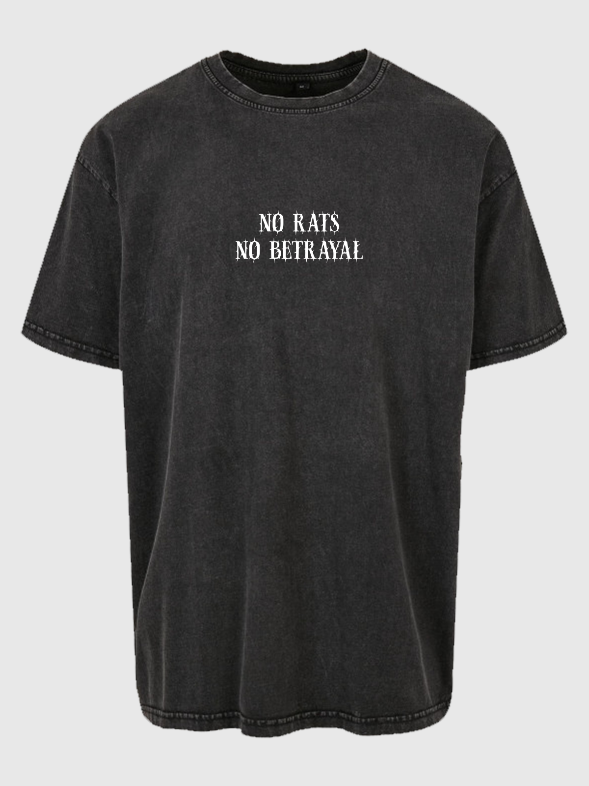 NO RATS, NO BETRAYAL