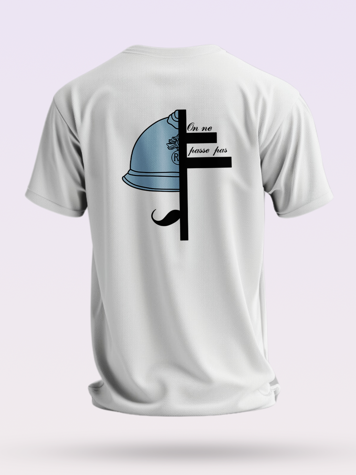 TSHIRT ON NE PASSE PAS - ASSOCIATION RELIQUES DE GUERRE