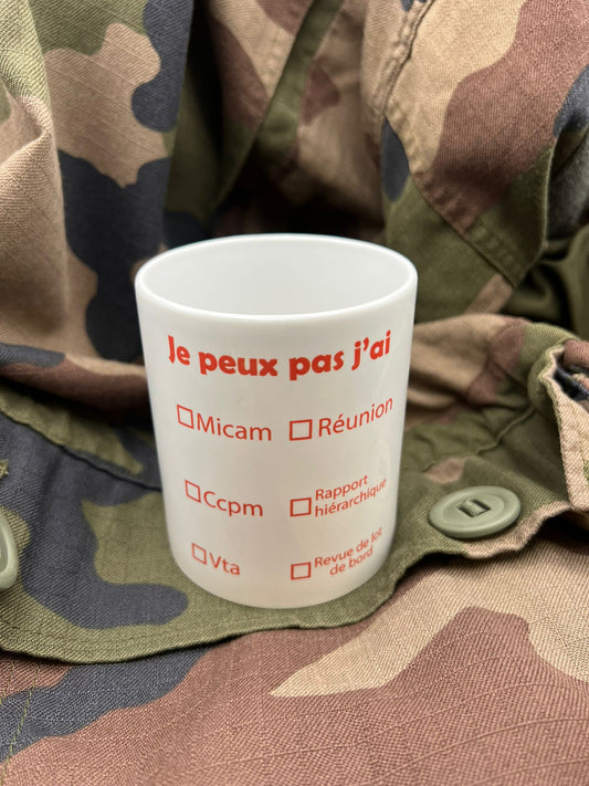 MUG J'PEUX PAS J'AI