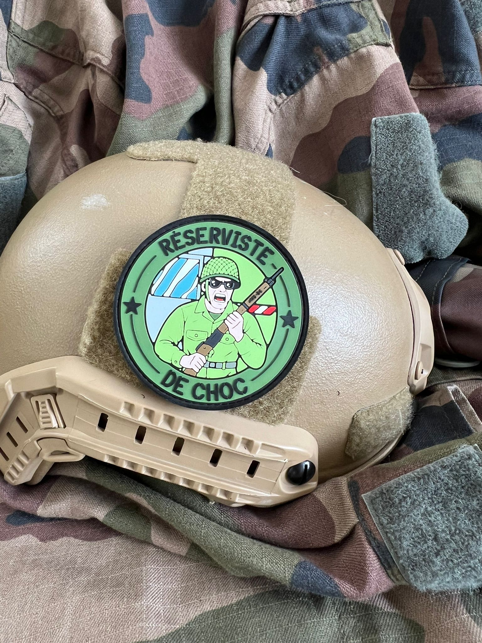 PATCH RÉSERVISTE DE CHOC