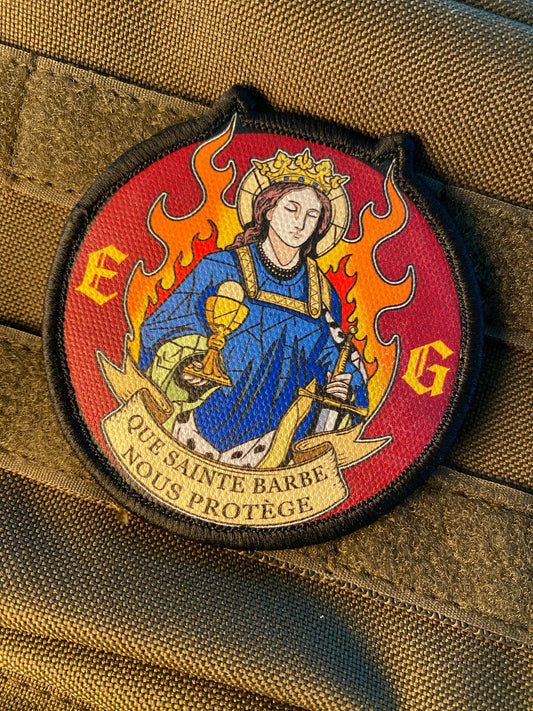 EMBRASEMENT GÉNÉRALISÉ - PATCH SAINTE BARBE
