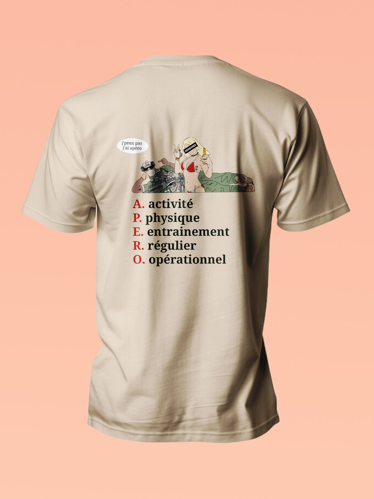 ASSOCIATION RELIQUES DE GUERRE - T-SHIRT APERO