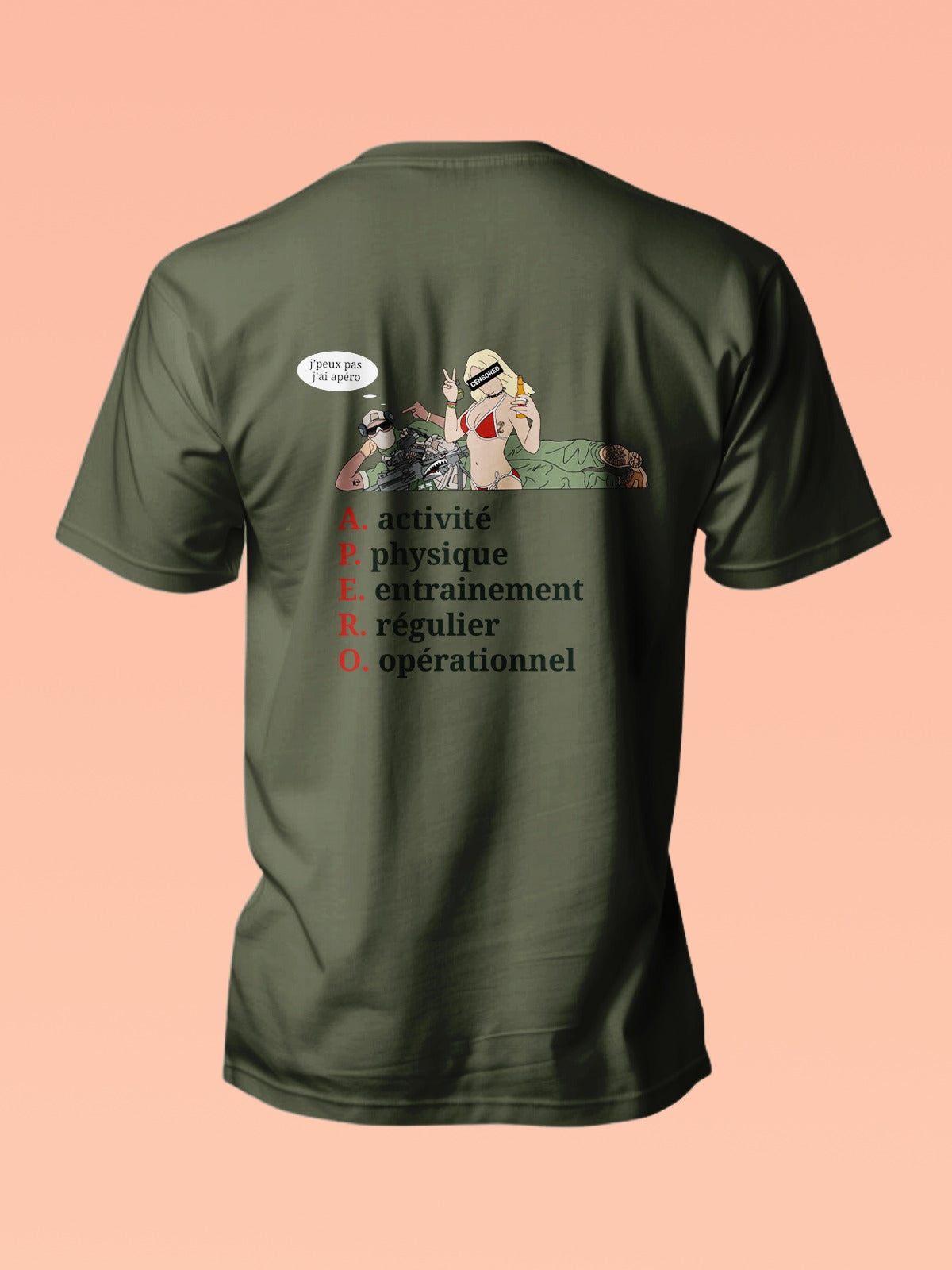 ASSOCIATION RELIQUES DE GUERRE - T-SHIRT APERO