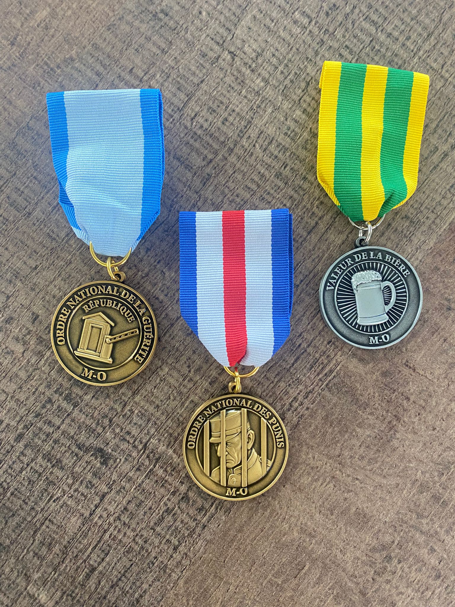 MÉDAILLE DE L'ORDRE NATIONAL DES PUNIS