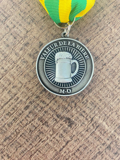 MEDAILLE LA VALEUR DE LA BIERE