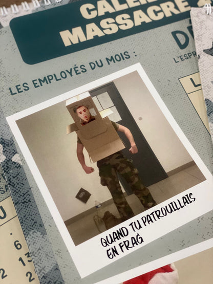 CALENDRIER MASSACRE 2026