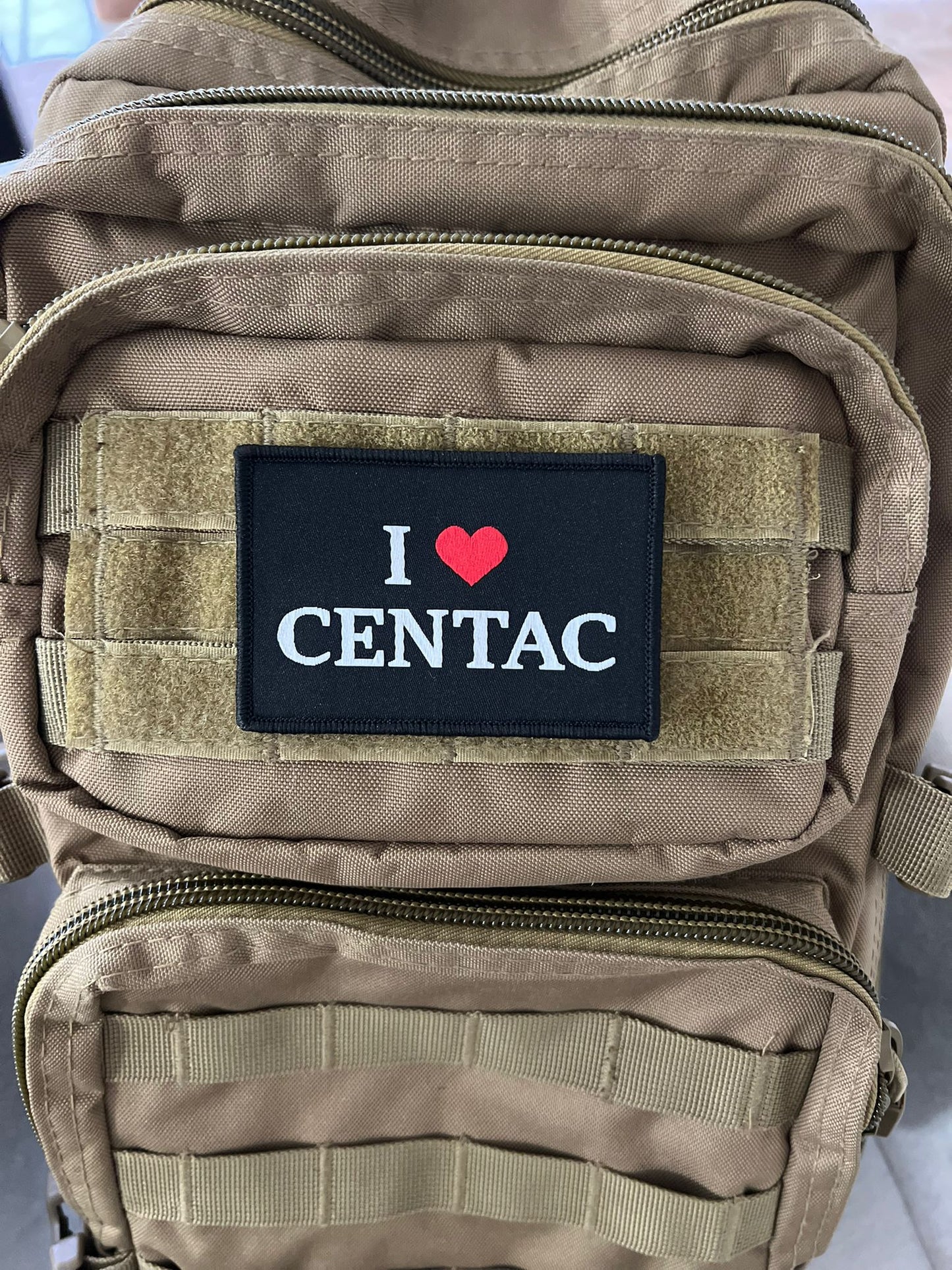 PATCH I LOVE CENTAC