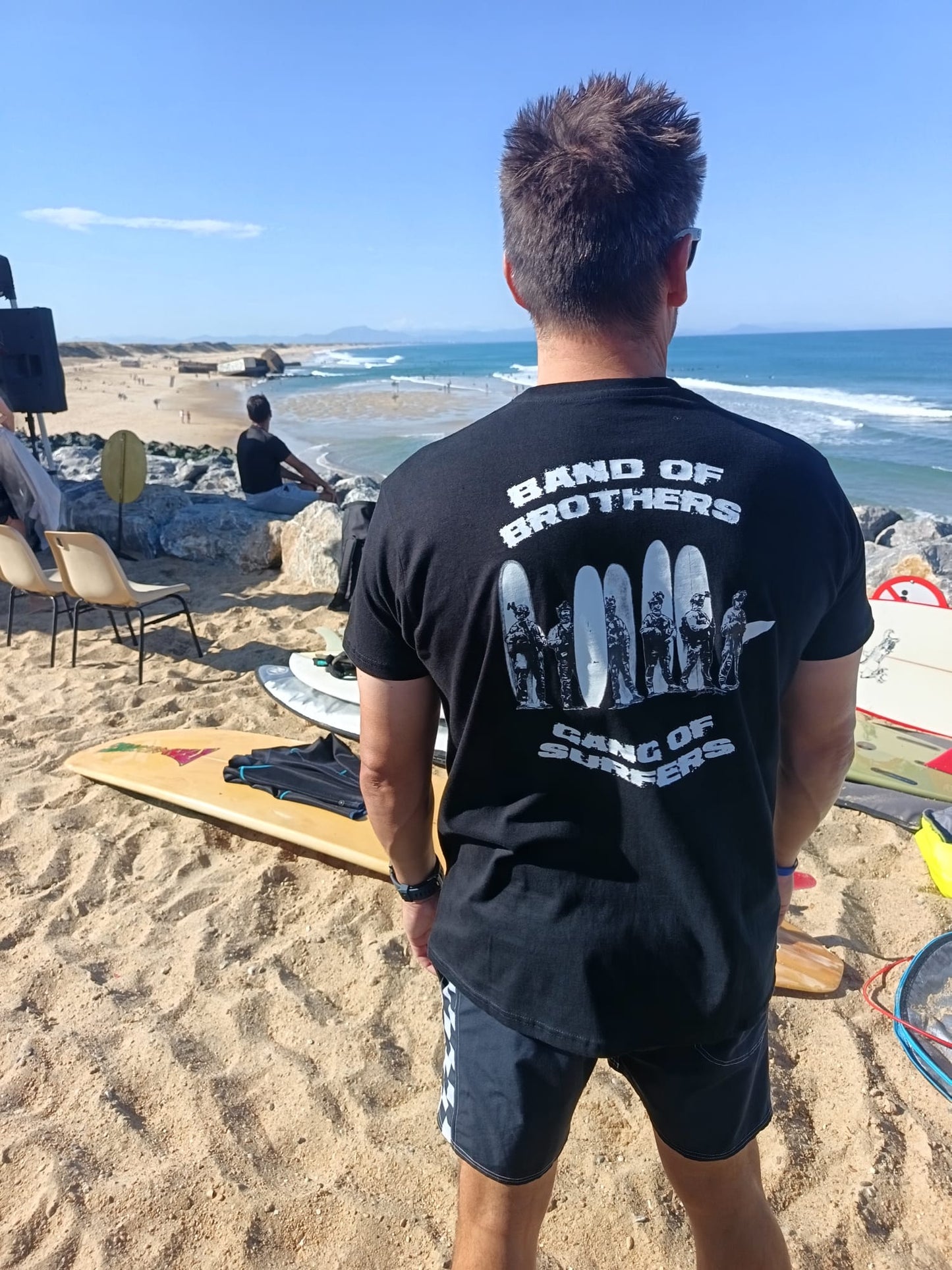 TSHIRT BAND OF BROTHERS - LesdessinsdeSeb/14.044