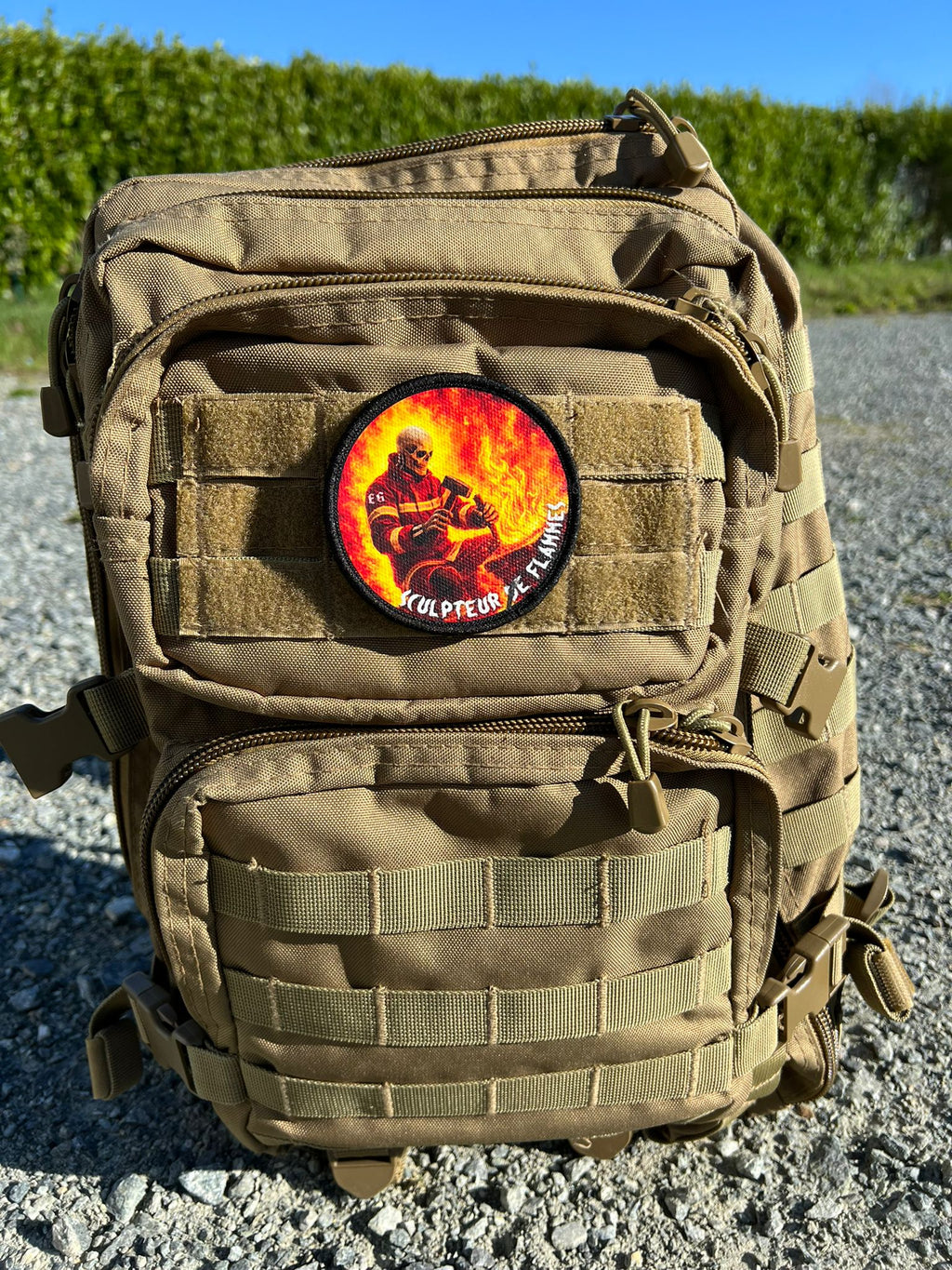 PATCH SCULPTEUR DE FLAMME - EG