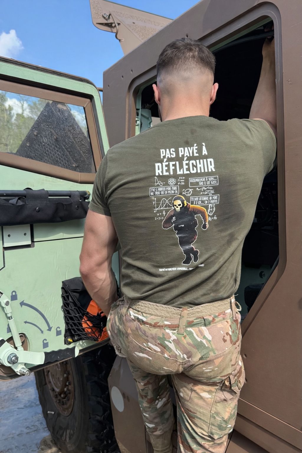 TSHIRT PAS PAYE À REFLECHIR - LEPAX