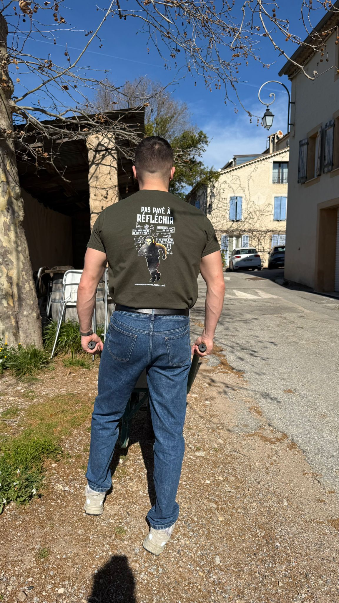 TSHIRT PAS PAYE À REFLECHIR - LEPAX