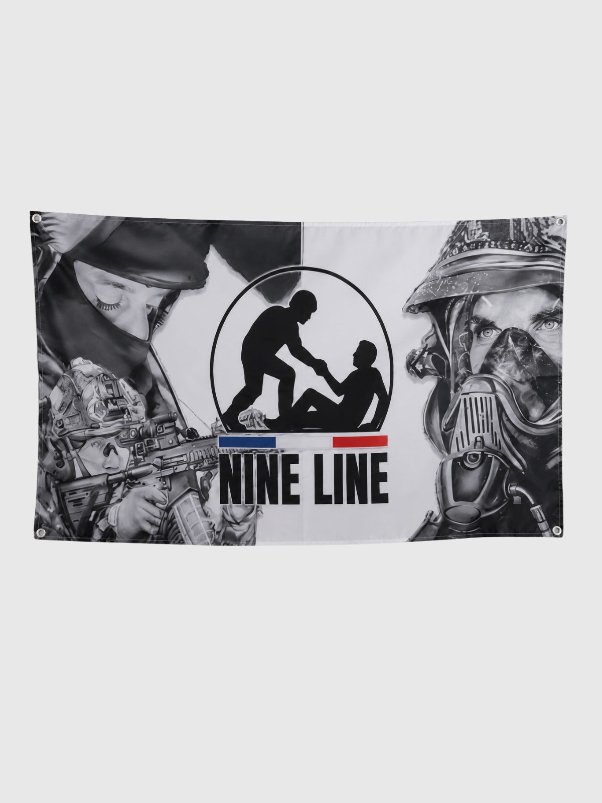 DRAPEAU NINE LINE