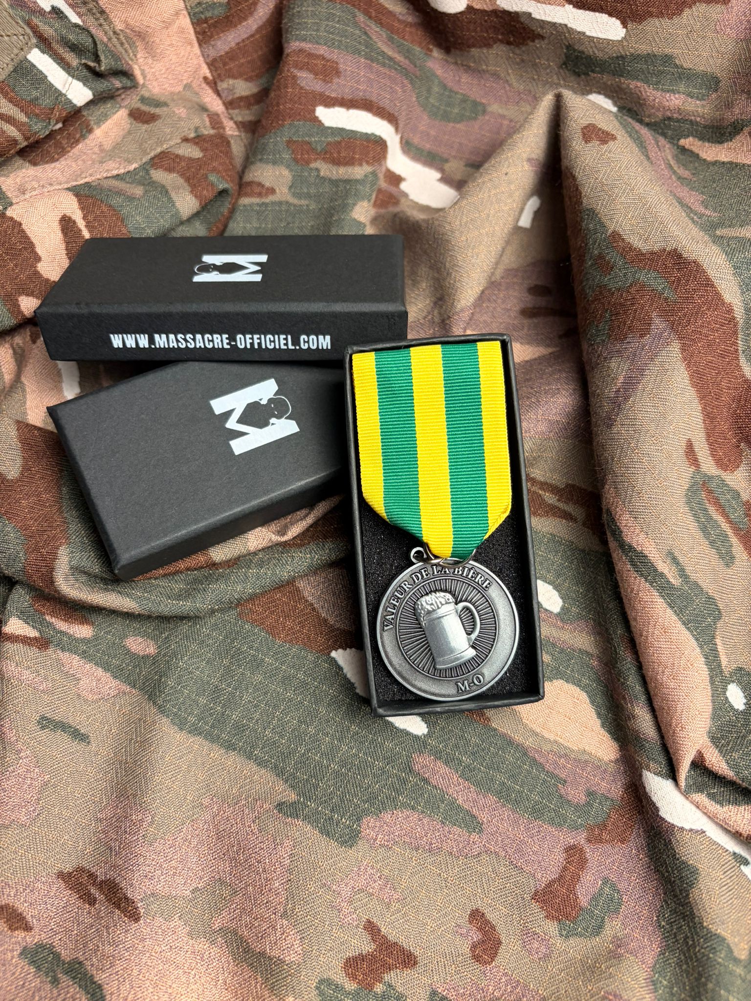 MÉDAILLE LA VALEUR DE LA BIERE