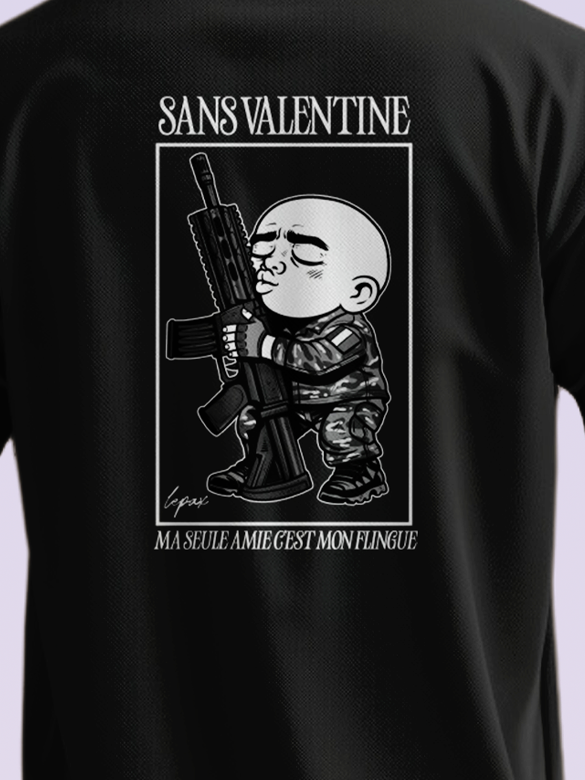 TSHIRT SANS VALENTINE - LEPAX