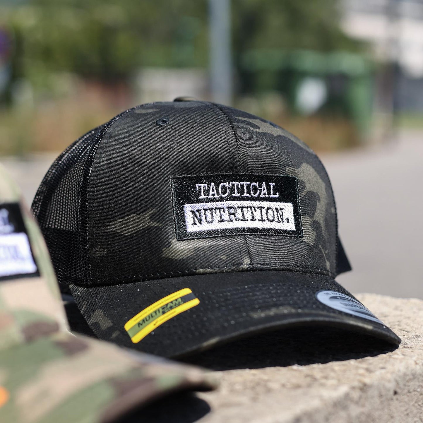 TACTICAL NUTRITION - CASQUETTE MULTICAM