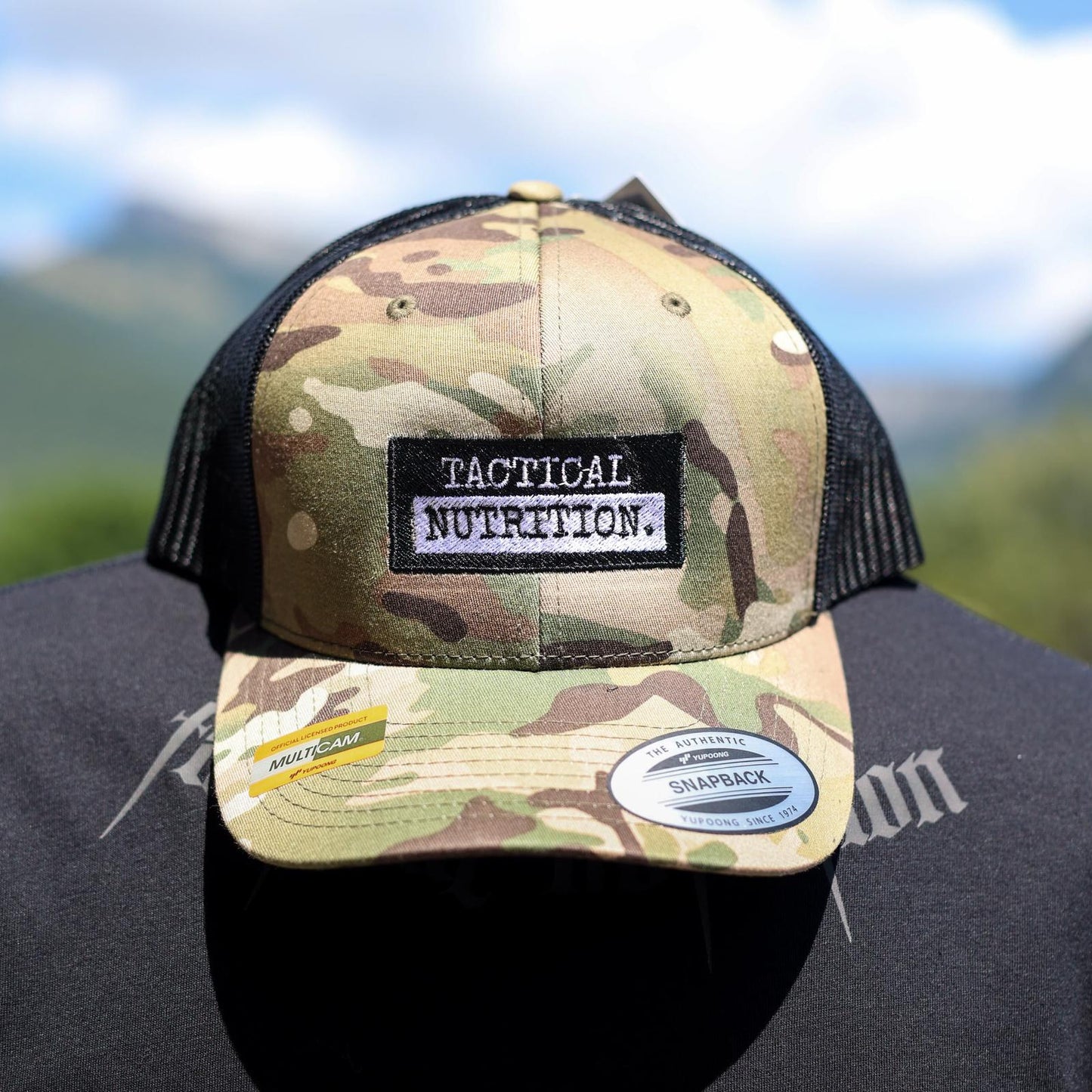 TACTICAL NUTRITION - CASQUETTE MULTICAM